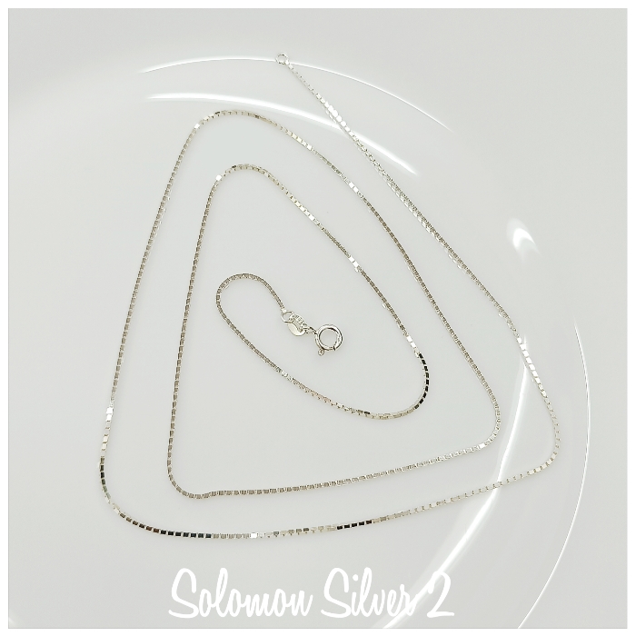 ITL-Kaca-110.jpg Silver Chain ITL Kaca 110 65cm - Image 1