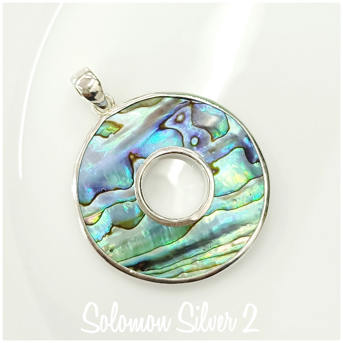 abalone-pendant-050.jpg Abalone Donut Pendant ASP 050 - Image 1
