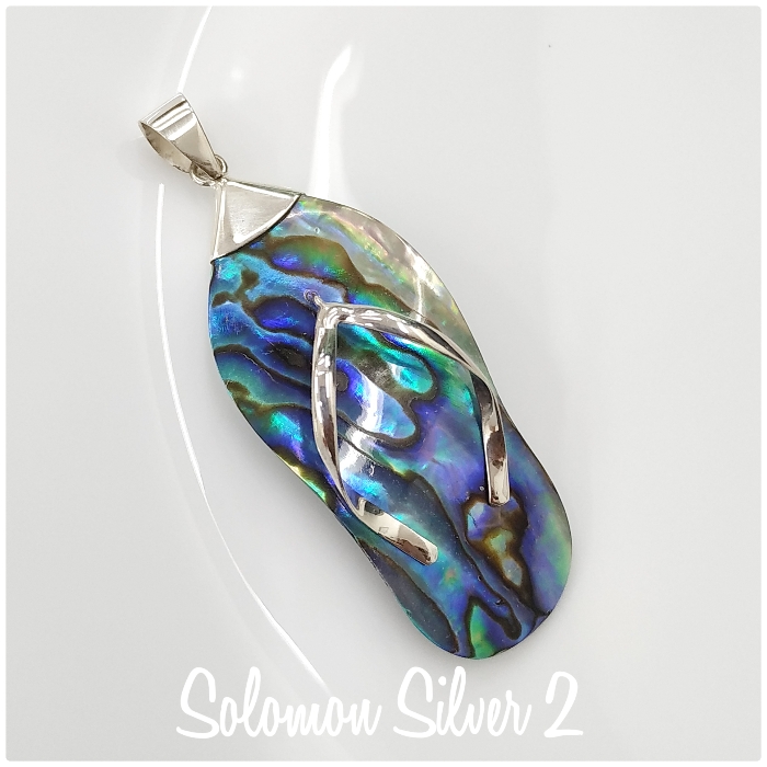 abalone-pendant-068.jpg Abalone Sandal Pendant ASP 068 - Image 1