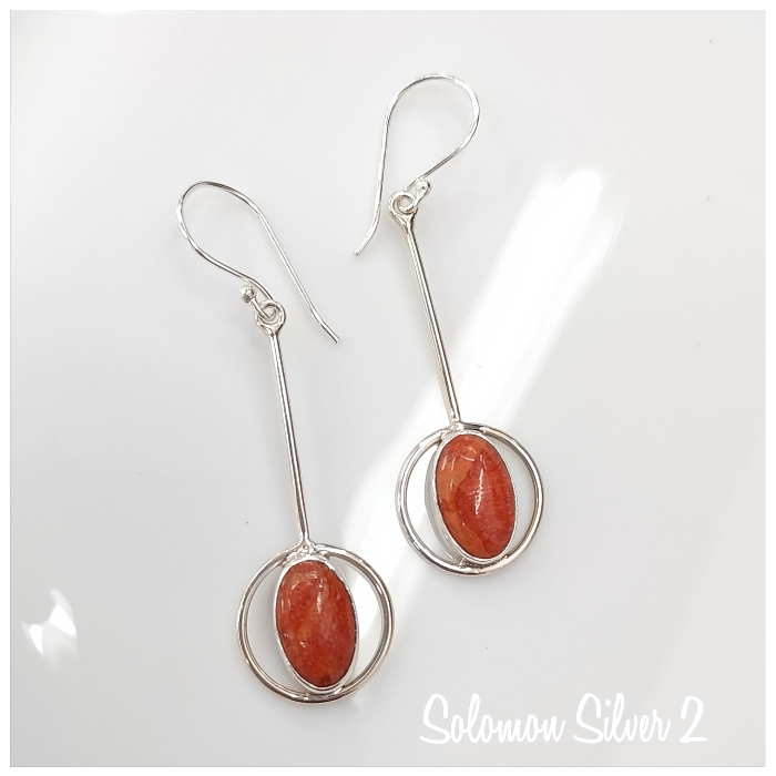 coral-earrings-010.jpg Coral Earrings CE 010 - Image 1
