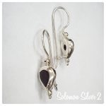 Garnet Earrings CZE 095
