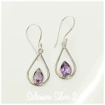 Amethyst Earrings CZE 243
