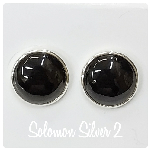 onyx-earrings-oe-023.jpg Onyx Stud Earrings OE 023 - Image 1